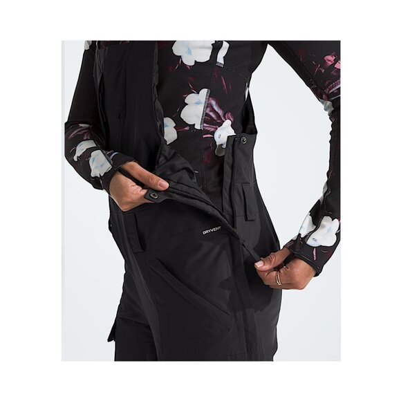 The North Face Women’s Freedom Ski Bib size XL NWT in TNF Black - Picture 3 of 11